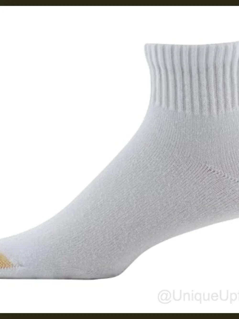 Cotton Ankle Athletic Socks 6-Pair Pack, Shoe Sizes 12-16